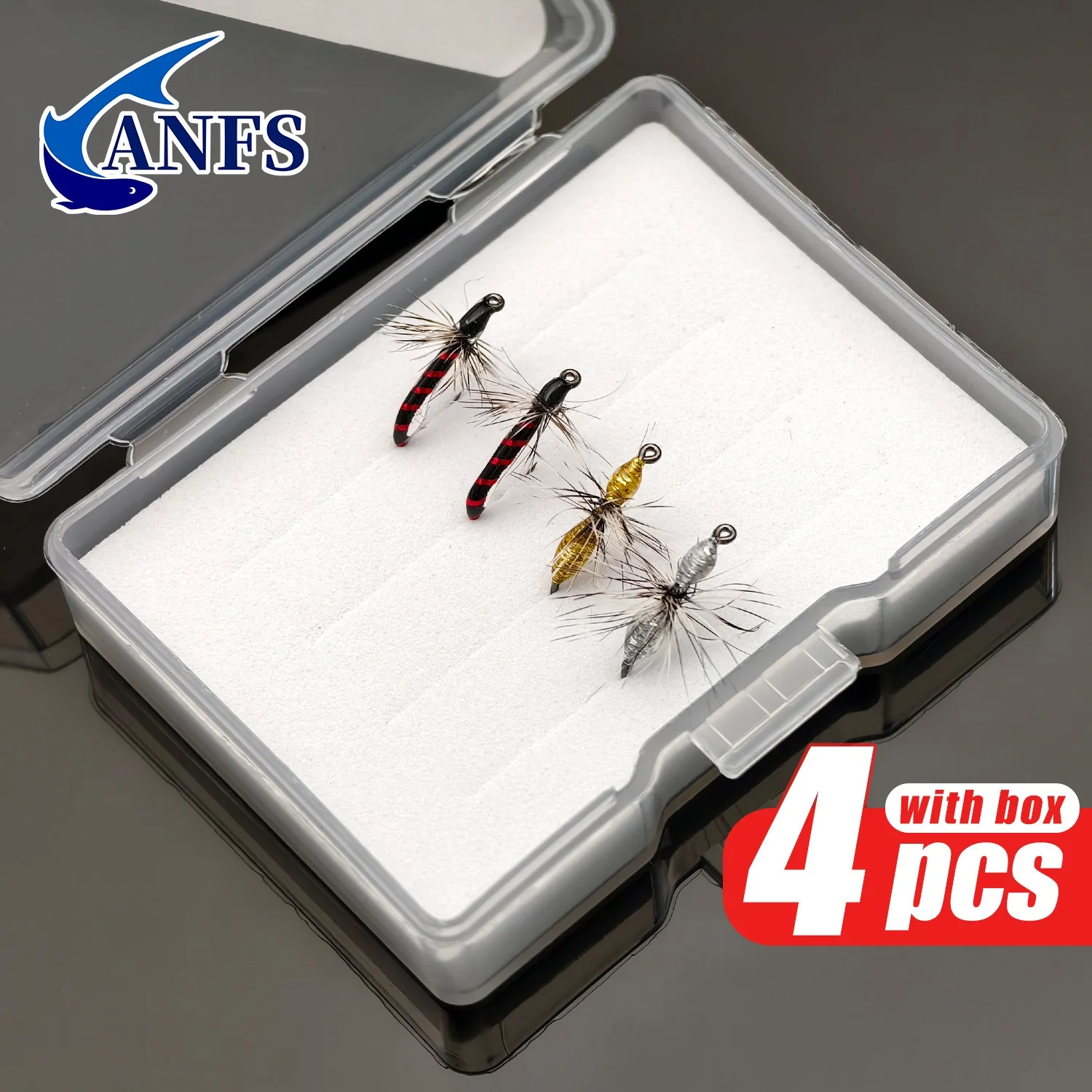 ANFS Ninfa Hormiga ahogada – Mosca artificial para trucha - imagen 4