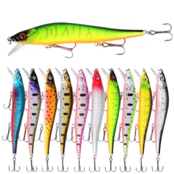 Jerkbait Minnow duro flotante trucha lubina