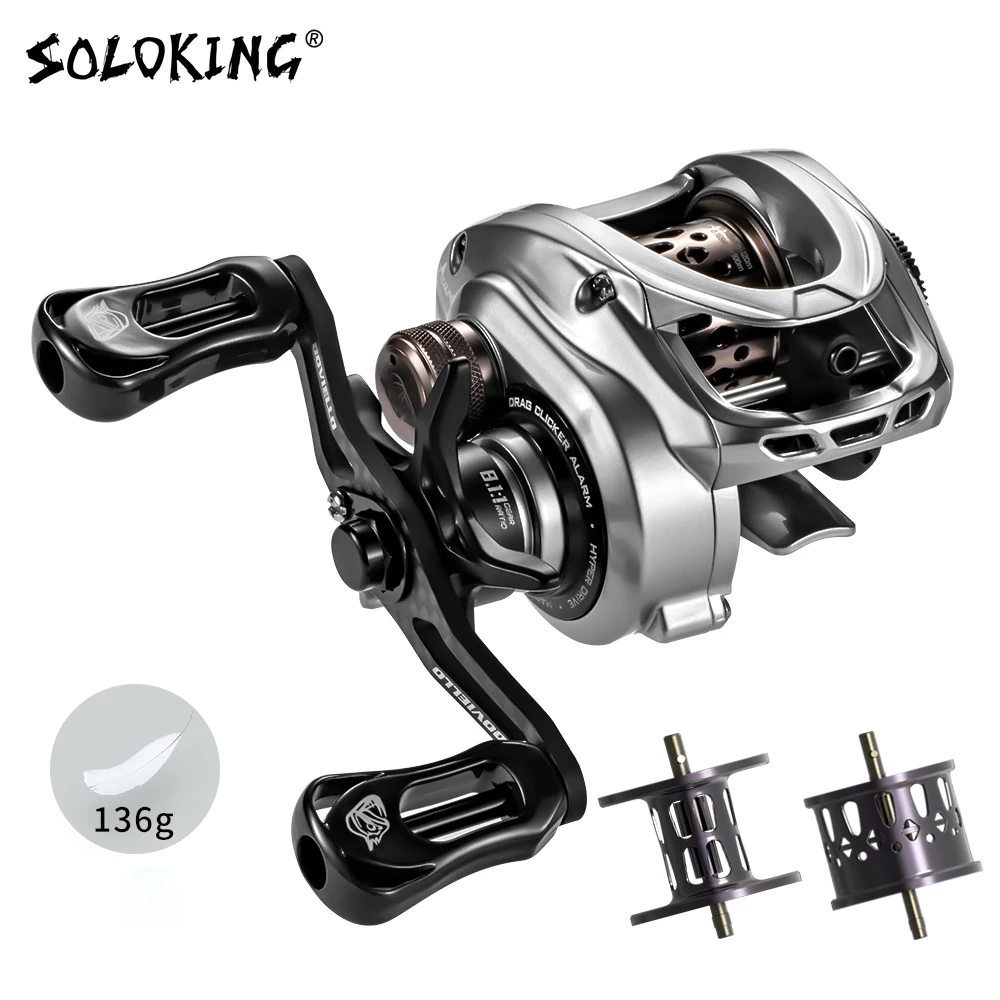 Carrete Baitcasting Ultraligero Soloking Acura – 7.1:1/4KG BFS