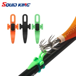 SQUID KING Soporte anzuelos – Gancho portátil para caña y jig head