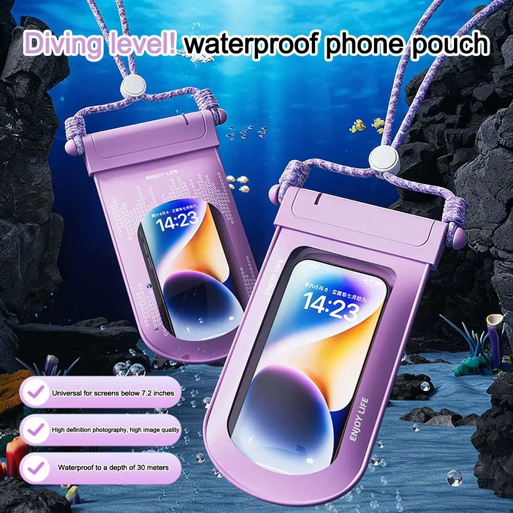 Funda impermeable para móvil con pantalla táctil – Bolsa subacuática