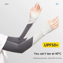 Mangas de pesca UV transpirables mujer refrigeración protección solar