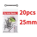 20pcs Shank 25mm