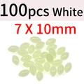 100pcs Green 7x10