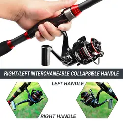 Kit pesca ultraligera telescópica – Señuelos, anzuelos y carrete