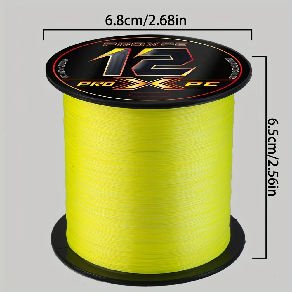 PROXPE-sedal de pesca trenzado de 12 hebras, multifilamento japonés de 300M, 25-120lb, herramienta de accesorios, pesca de carpa, ríos, lagos, mar de agua dulce - imagen 5