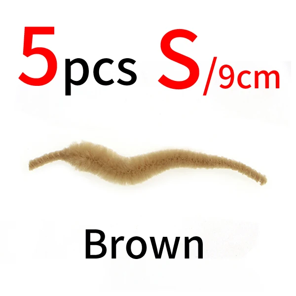 5pcs brown S