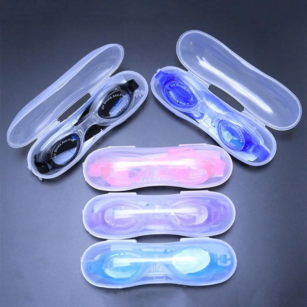 Gafas de natación para niños, gafas de natación de verano con lentes de alta claridad, gafas de buceo, protección UV con correa elástica - imagen 5