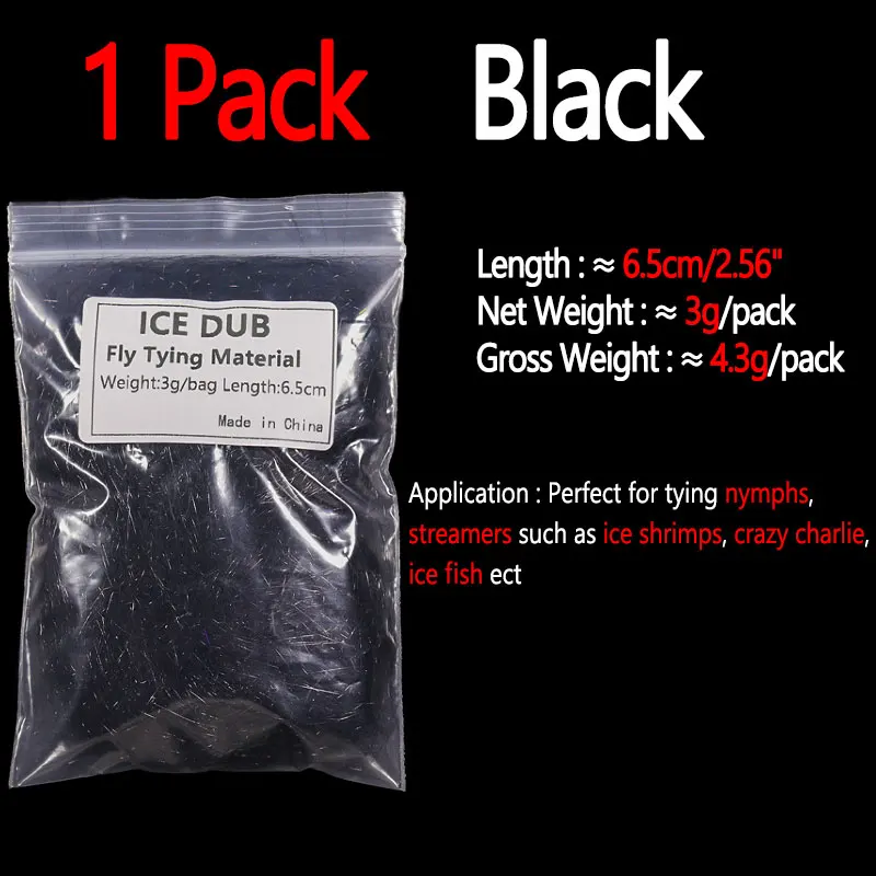 1 Pack Black