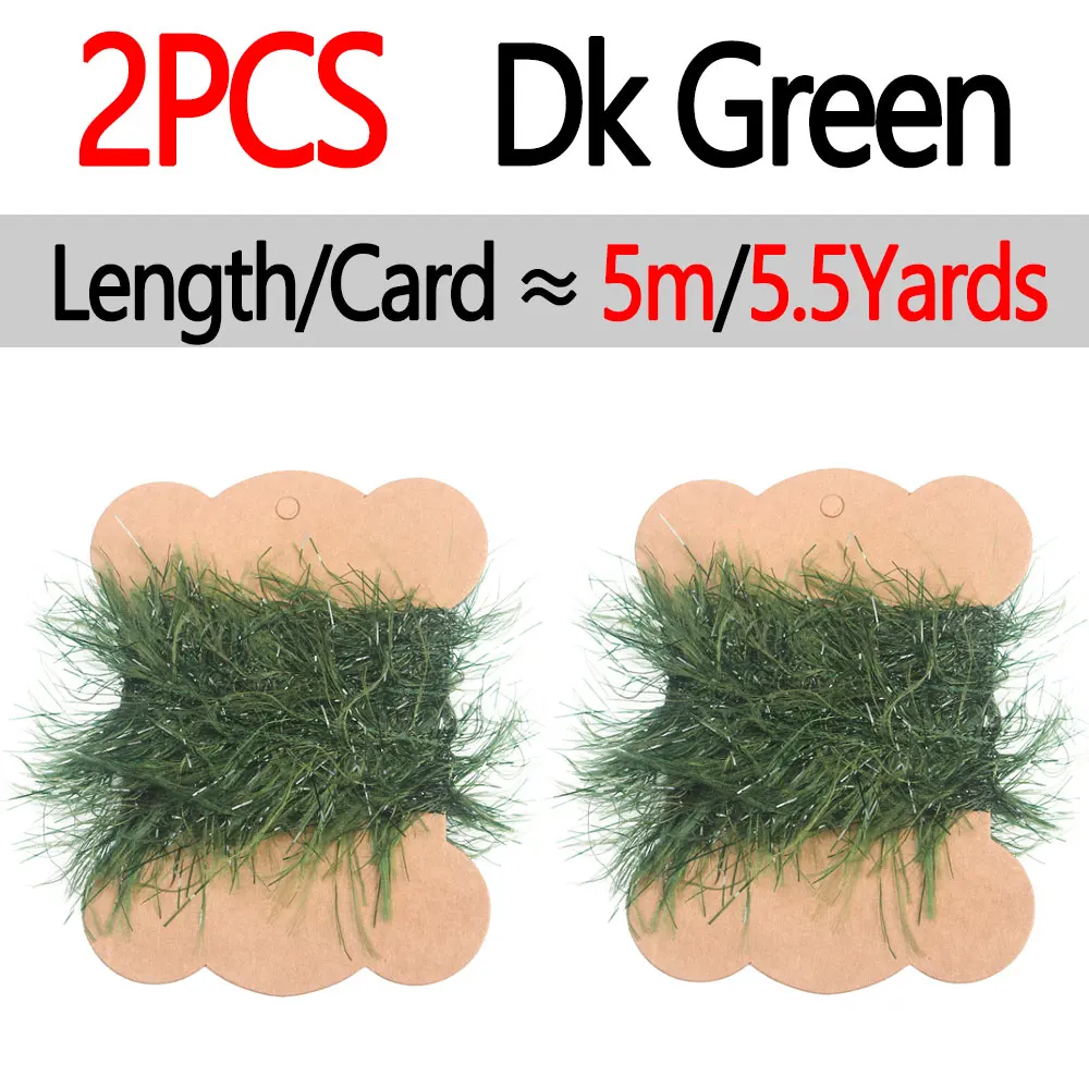 2pcs Dk Green