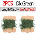 2pcs Dk Green