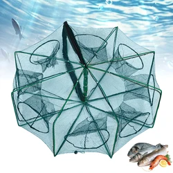 Salabre extensible automático – Red de pesca plegable multiuso
