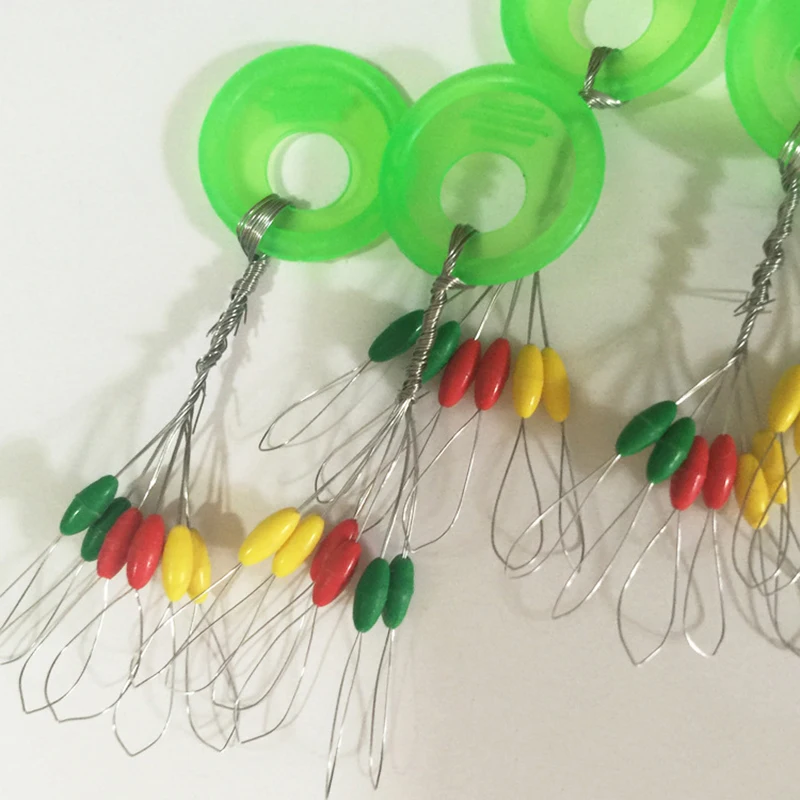 Venta al por mayor a granel, 500 juegos, 3000 Uds., olivas, topes de goma coloridos, tapones de frijoles espaciales, aparejos de Pesca, posicionamiento preciso - imagen 2