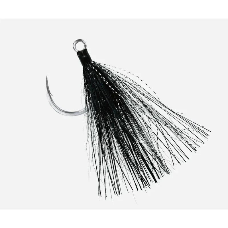 Anzuelos de pesca individuales de repuesto BKK Lone Diablo Bucktail Teaser - imagen 4
