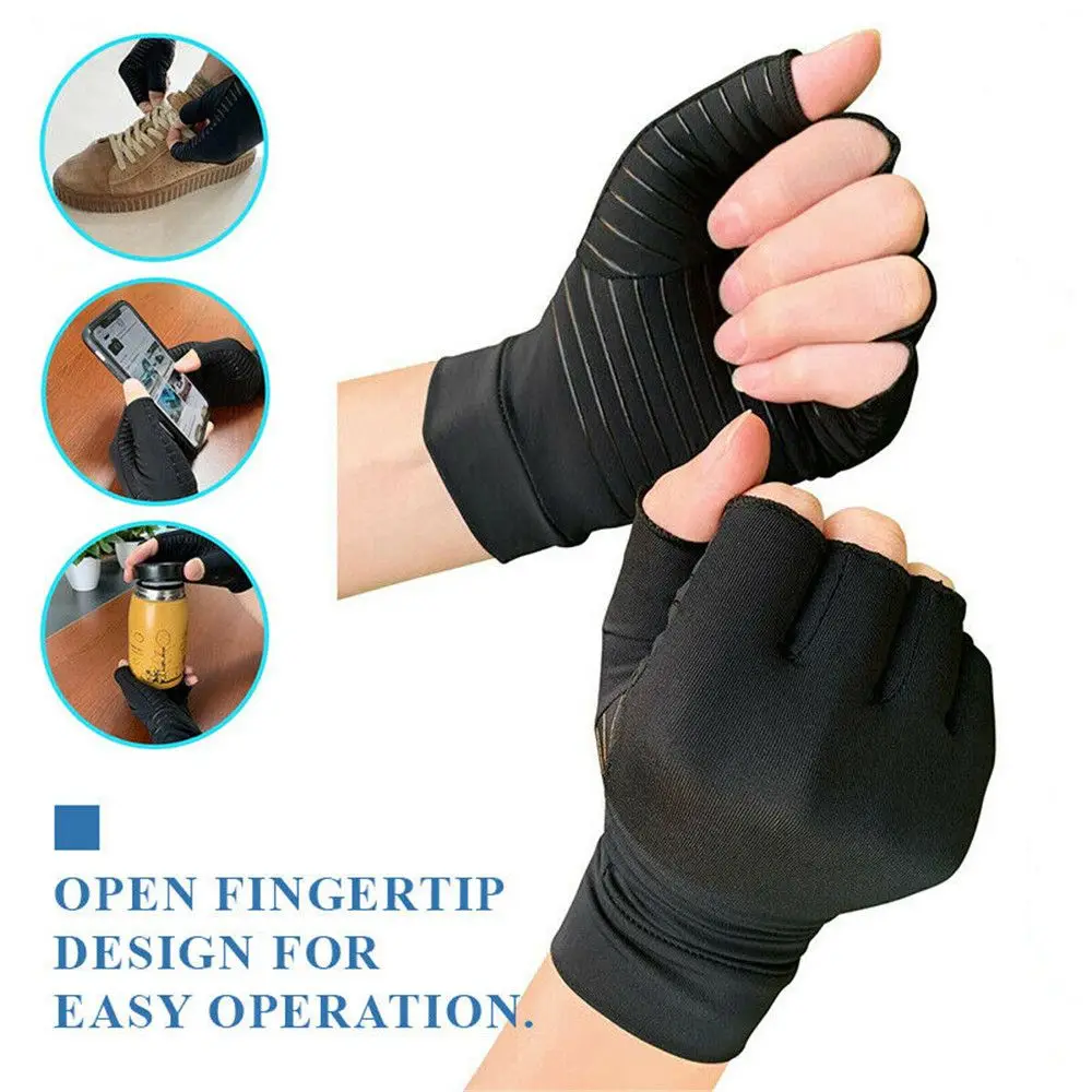 Guantes antideslizantes pesca con compresión para artritis - imagen 3