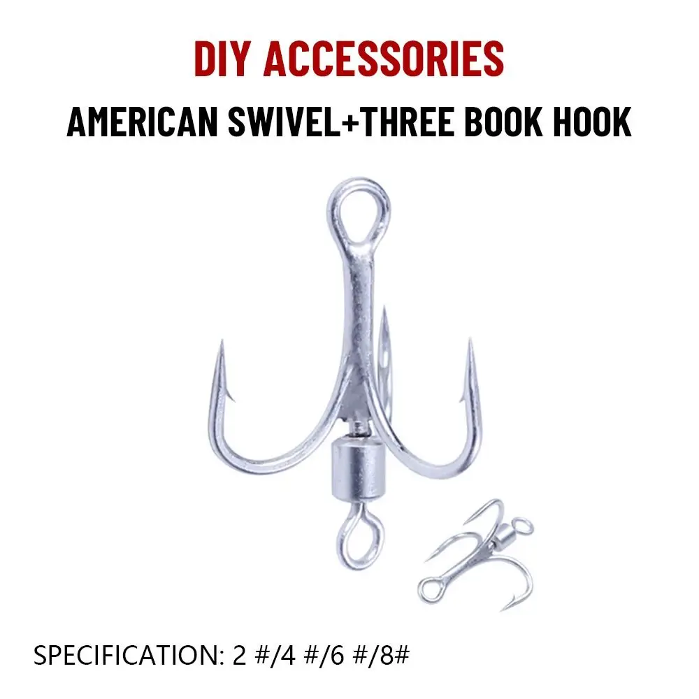 Anzuelo de pesca de alta calidad, cebo de Jigging de acero al carbono, anillo giratorio, lentejuelas, espina trasera, señuelo afilado, aparejos de agua de mar, 10 Uds. - imagen 5