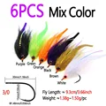 6pcs Mix Color