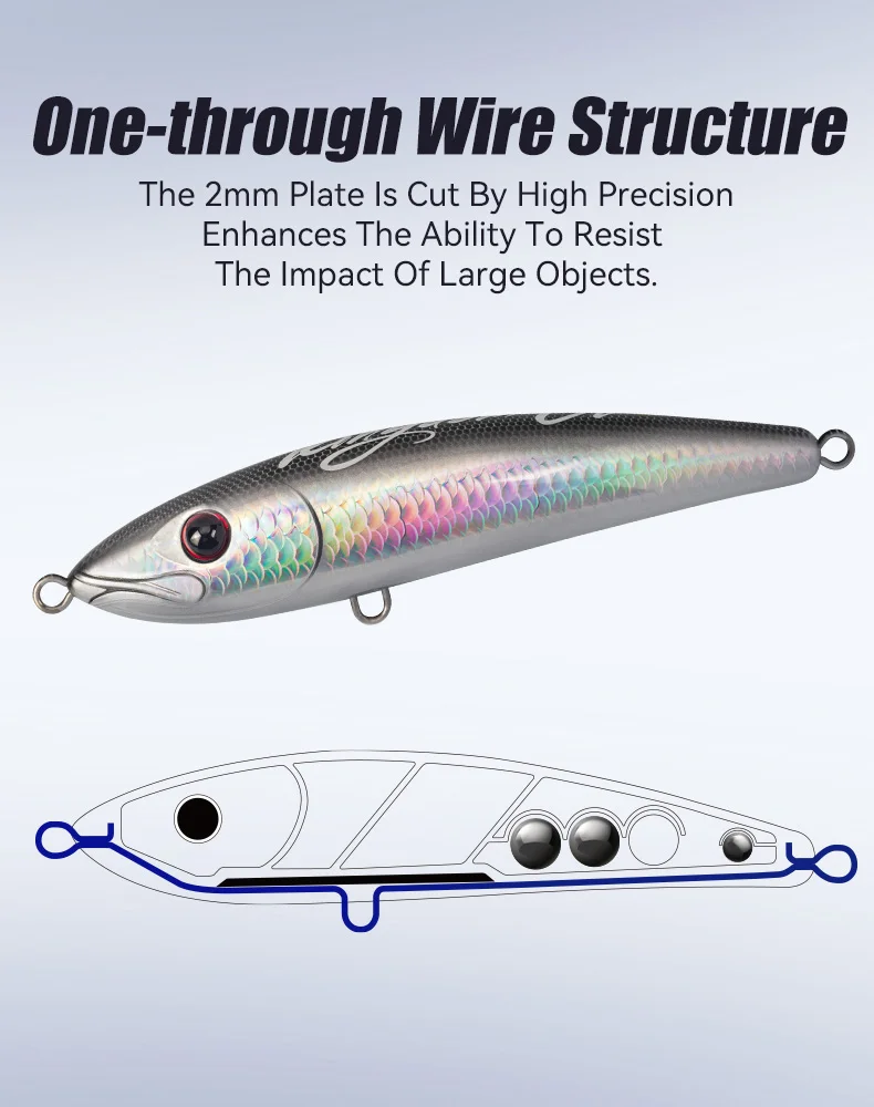 Experimentar una mayor durabilidad y precisión con nuestra estructura de cable de un solo cable