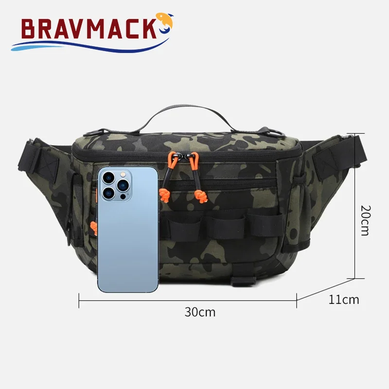 Bolsa de pecho táctica para pesca, caza y senderismo - imagen 2