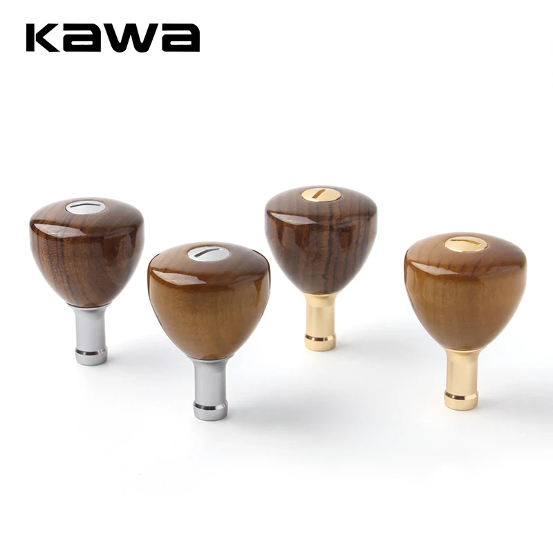 Kawa-Manija de carrete de pesca, materiales Phoebe Sheareri para Sh/D, mango de carrete de pesca giratorio y fundido, accesorio para perilla DIY