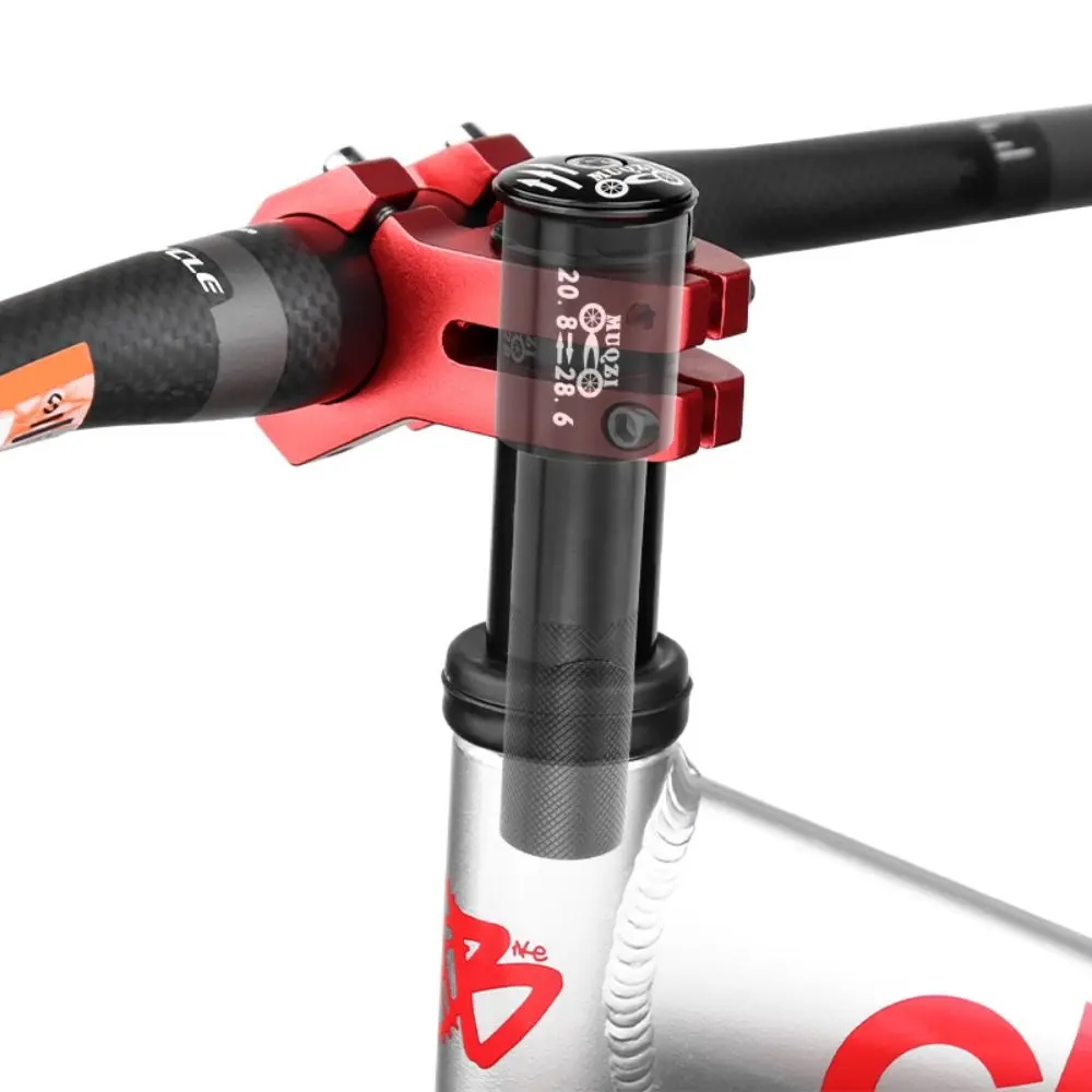 Extensor de vástago de horquilla de 20,8/22,2mm a 28,6mm, extensión de ajuste antideslizante, adaptador de vástago de manillar de bicicleta, piezas deslizantes de bicicleta - imagen 2