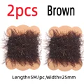 2pcs Brown