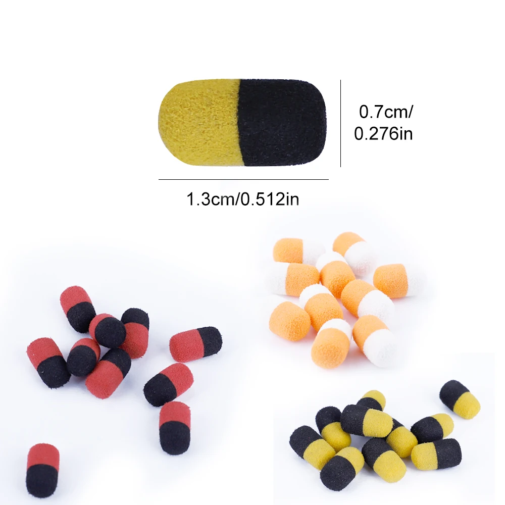 FTK 10 Uds 13mm Boilies emergentes pesca de carpa flotabilidad cebo de pesca para carpa aparejo de pelo método alimentador Boilies flotantes Accesorios - imagen 3