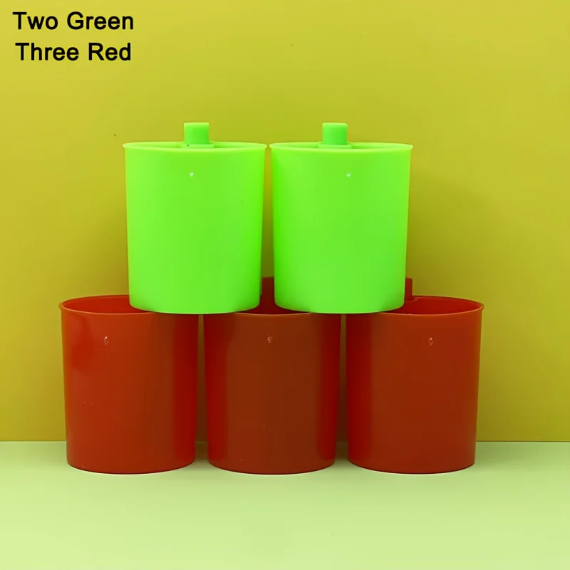 Jaula alimentadora de cebo de pesca con Clip, 5 uds., a prueba de herrumbre, portátil, pesca salvaje, Material plástico duradero de 2,36 pulgadas, herramientas de pesca salvaje - imagen 4