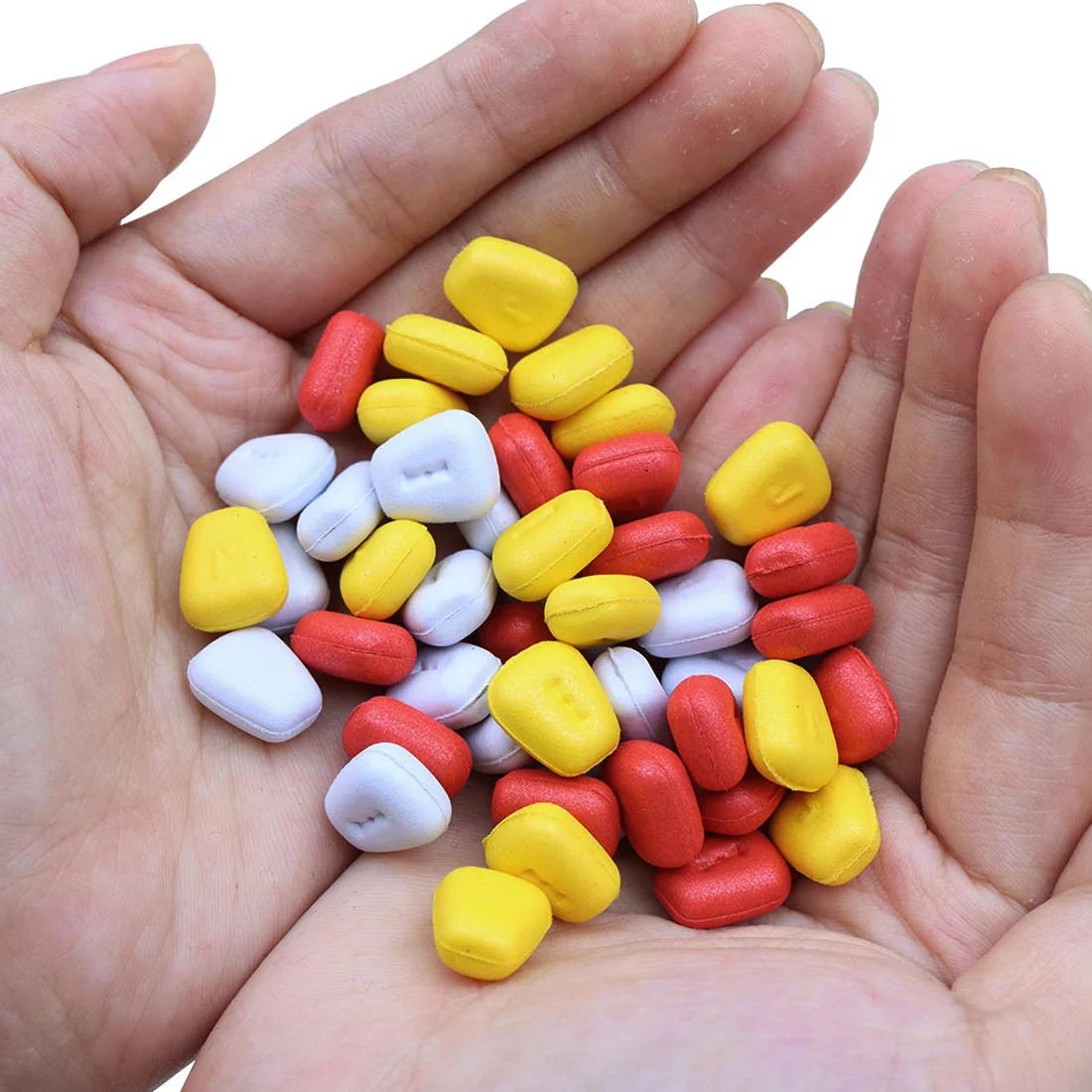 9KM 15 Uds Señuelos de Pesca de maíz cebos de carpa de sabor Artificial señuelos blandos de agua dulce al aire libre Pesca de carpa Pesca Peche - imagen 4