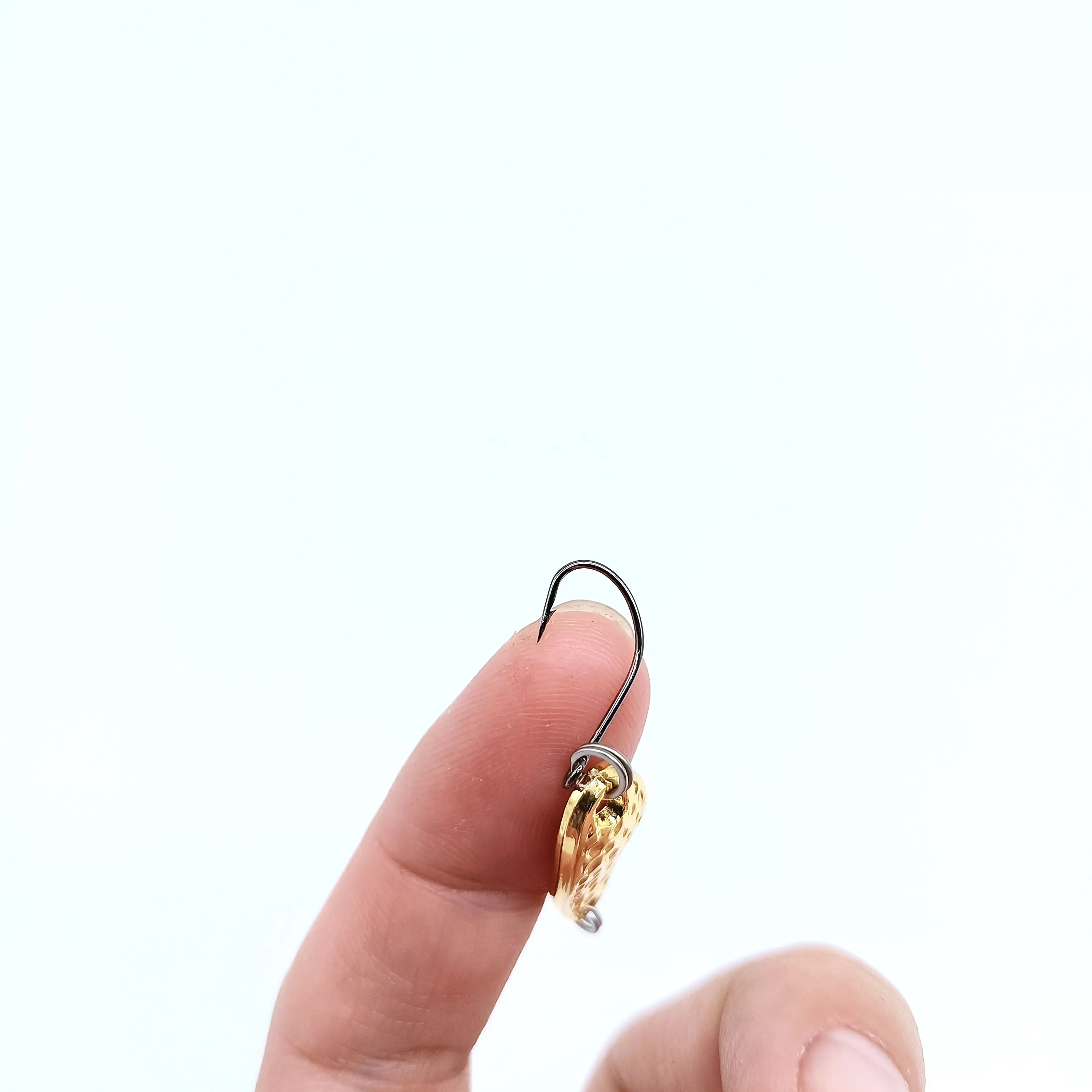 DUODUOYU, 1 Uds., nuevas Señuelos de pesca con cuchara de Metal, 2,5g/3,5g/5g, cebo duro para trucha, lentejuelas, plantilla Artificial, cebos Spinnerbait, herramientas para peces - imagen 5