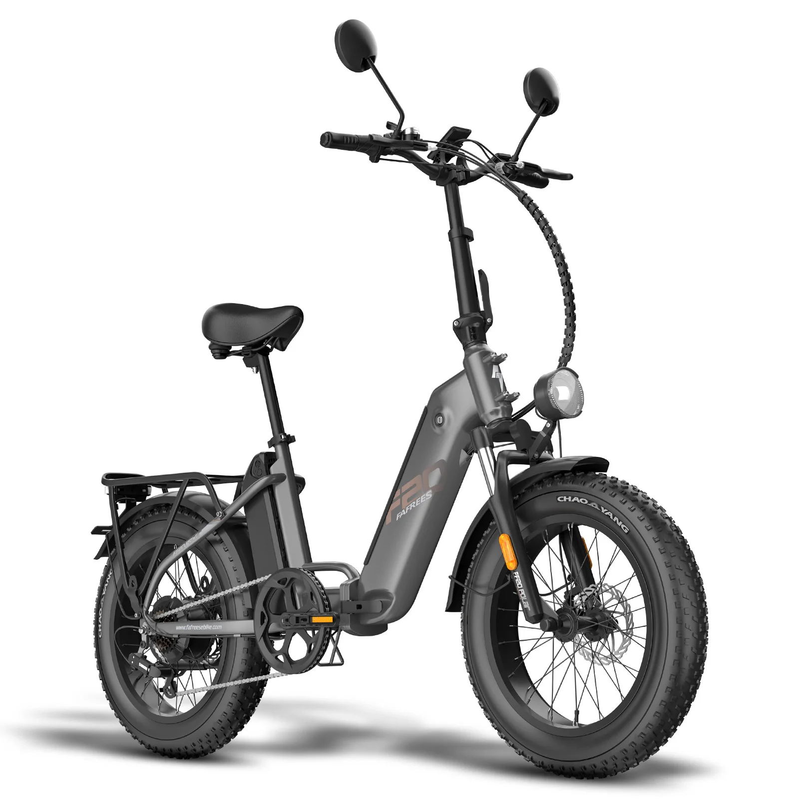 FAFREES FF20 Bicicleta eléctrica 500W – Batería dual todo terreno