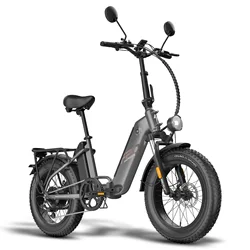 FAFREES FF20 Bicicleta eléctrica 500W – Batería dual todo terreno