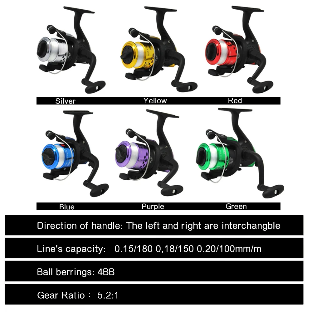 Juego de caña de pescar, kit completo con caña de pescar telescópica y carrete giratorio, anzuelos de viaje - imagen 2