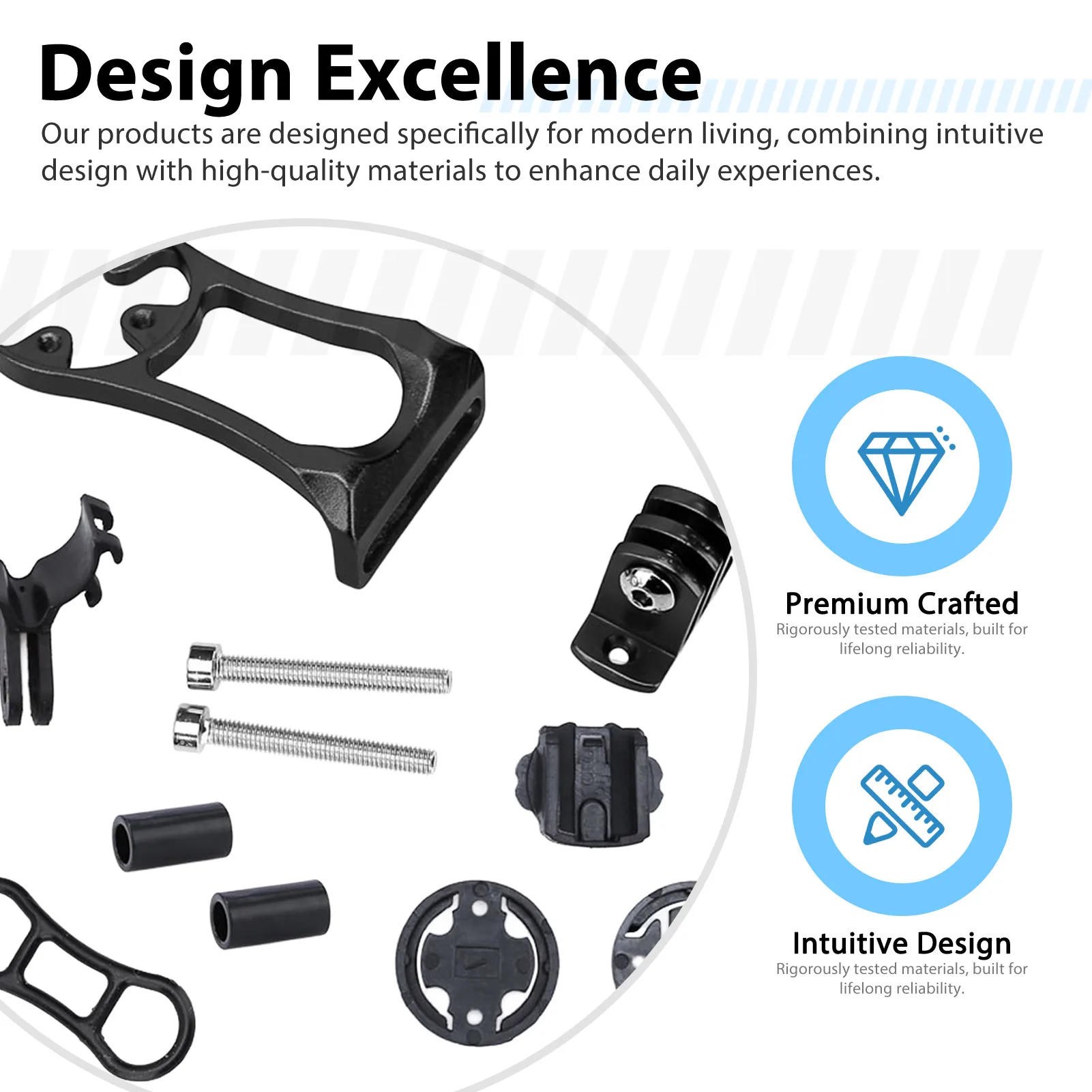 Estante Universal para ordenador de montaña, soporte de extensión de luz para bicicleta, herramienta Universal de modificación para bicicleta, accesorios para ciclismo al aire libre - imagen 5