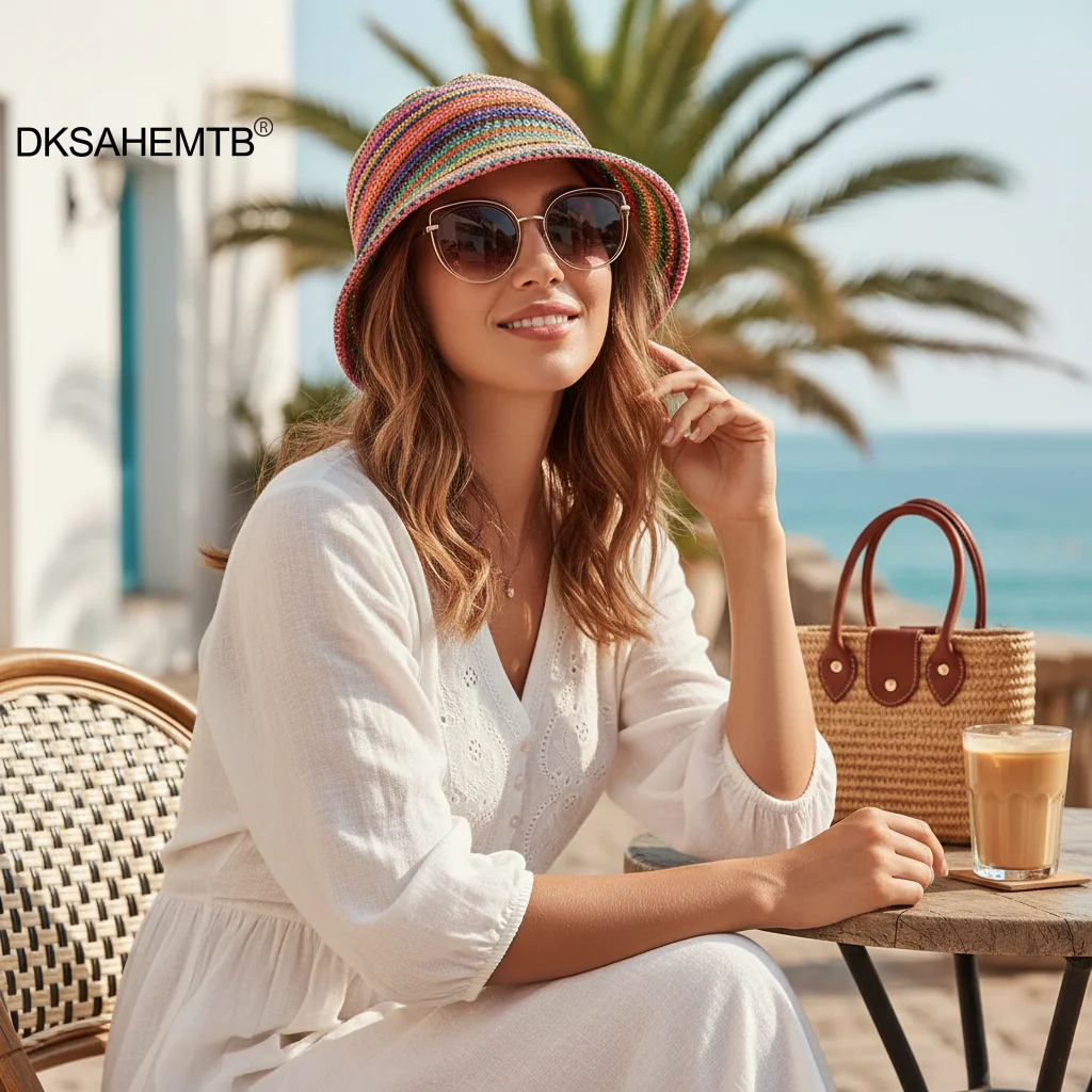 Sombrero de pesca con malla transpirable – Ajustable para mujer - imagen 4
