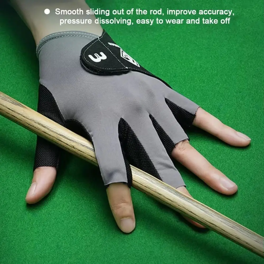Guantes de billar antideslizantes transpirables – Mano izquierda - imagen 2