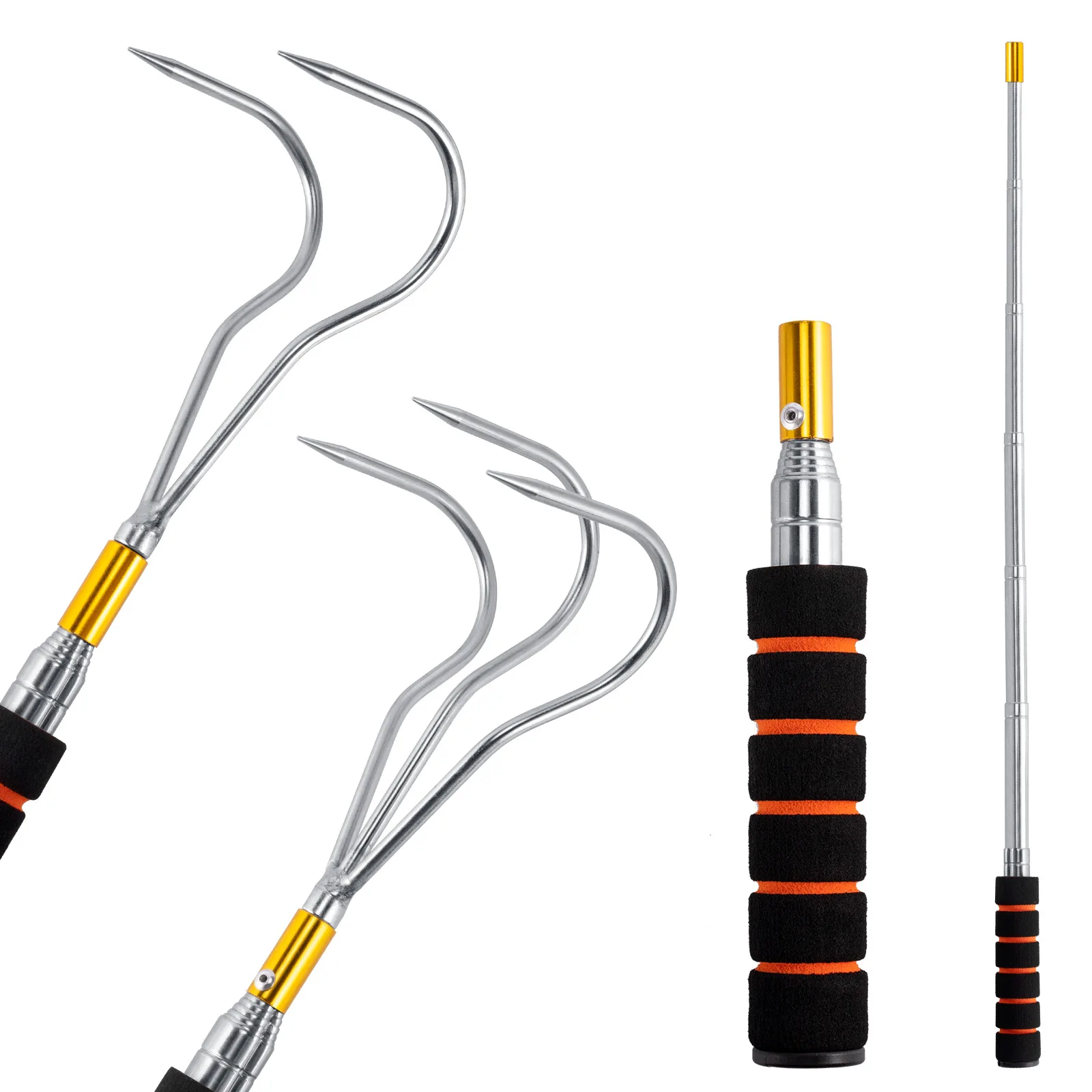 Una herramienta versátil diseñada para tareas versátiles con asas ergonómicas y construcción duradera