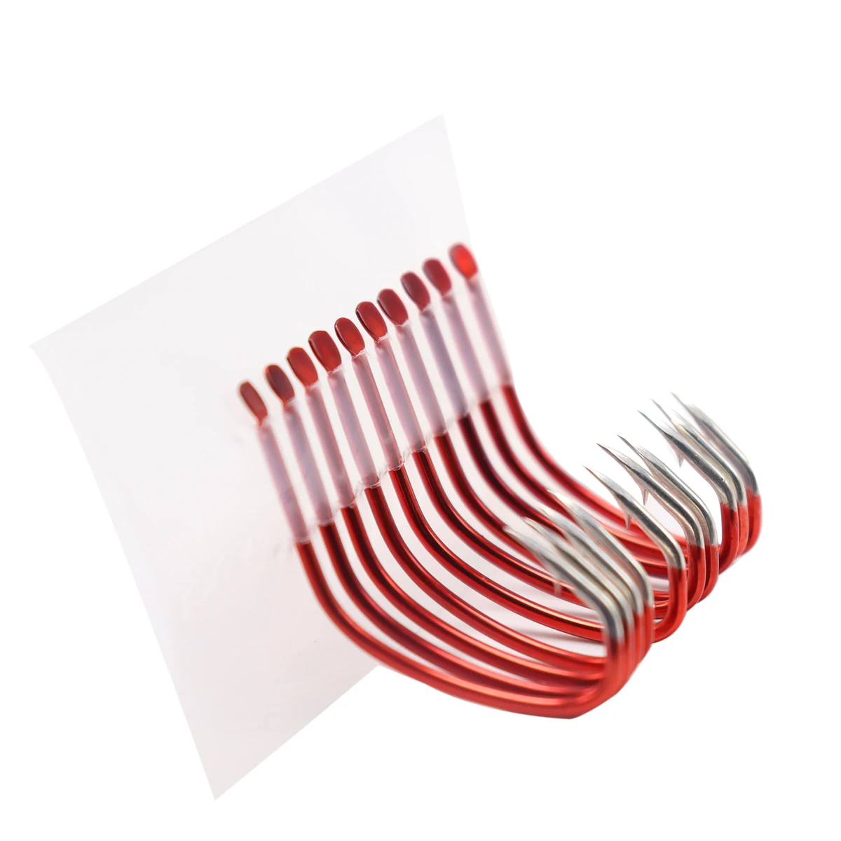 ZYZ-anzuelo de pesca de lubina, anzuelo triangular con diente afilado, anzuelo de lubina, anzuelo para colgar camarones, anzuelos de pesca de mar - imagen 4