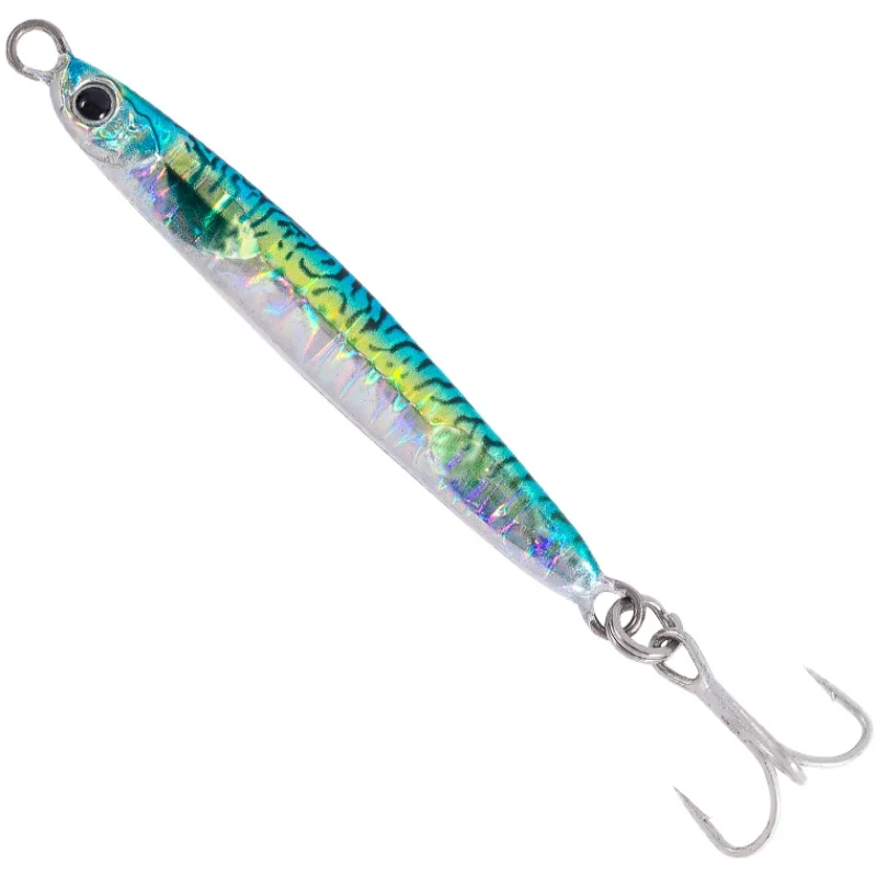 Japón TK FIUTTER Placa de hierro fundido de largo alcance, recubrimiento de simulación, percha cruzada, cebo de pescado mandarín, 8g, 10g, 14g - imagen 5