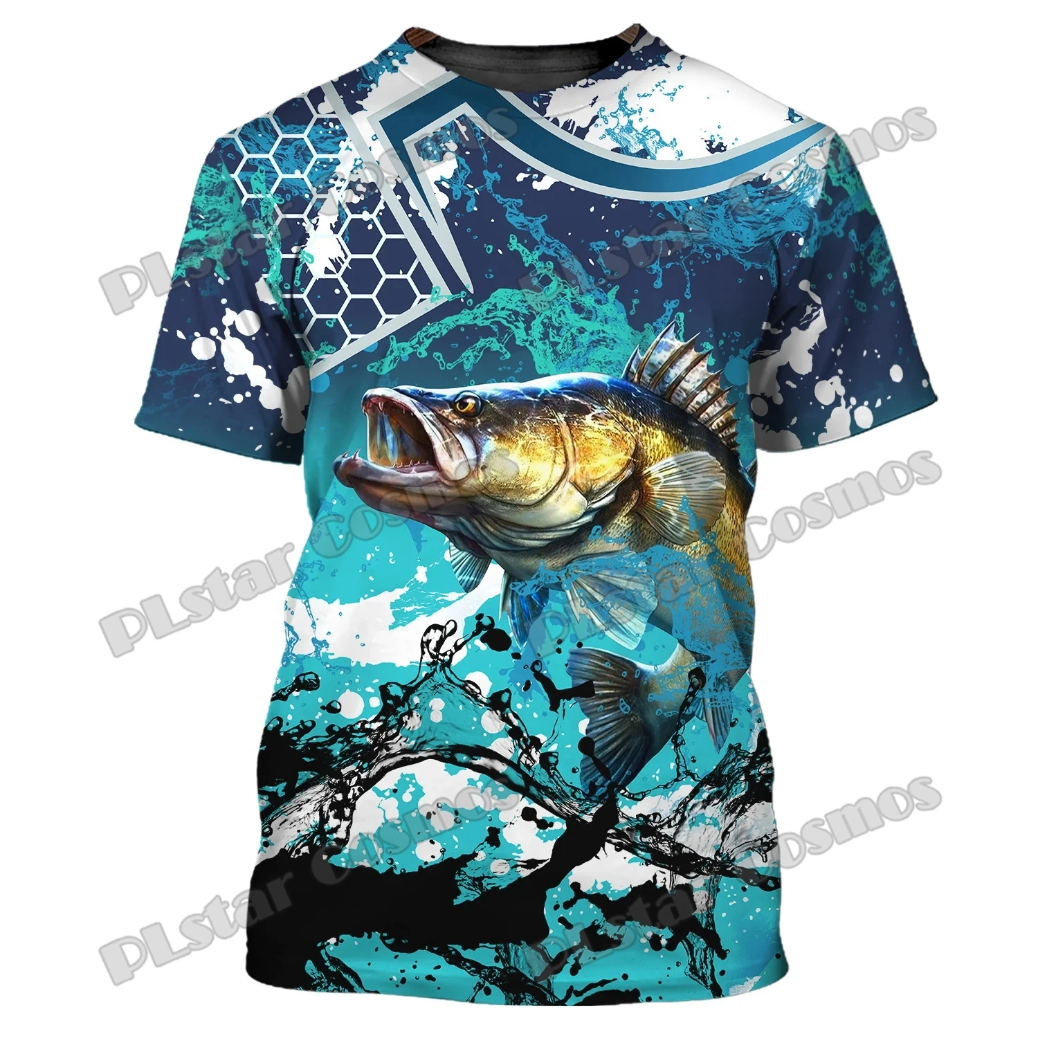 Conjunto pesca lubina PLstar Cosmos 3D camiseta y pantalón corto - imagen 4