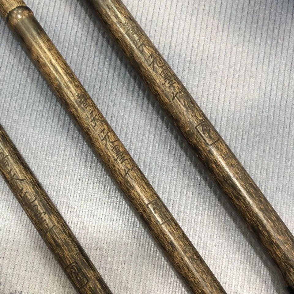 Caña de pescar de bambú de imitación de alto carbono, caña de pescar de mano, súper ligera, Superfina, 37 tonos, 2,7-6,3 M - imagen 3