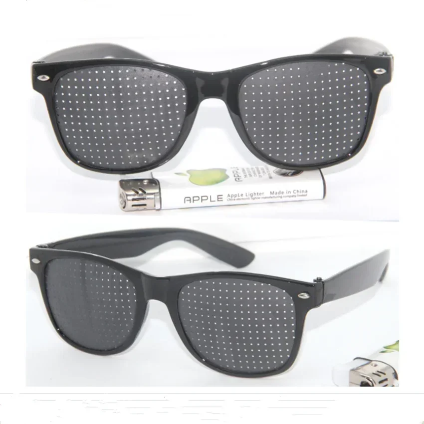 Gafas para pescar al aire libre, Pin, gafas de sol con orificio pequeño, gafas para acampar, vista negra, mejora el cuidado, gafas para ejercicio - imagen 5