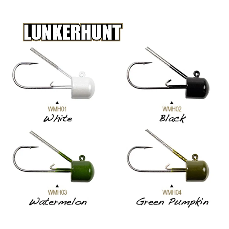 LUNKERHUNT anzuelo de cabeza de plomo NEIDER, grupo de pesca, auto-pie, ANTI-grado, sin refrigeración, carretera, subgancho afilado - imagen 4