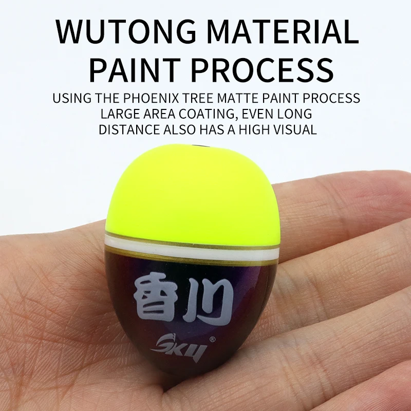 Nuevo flotador de pesca de excelente calidad, Bobber de madera de Paulownia, contrapeso preciso, flotabilidad, aparejos de flotadores de pesca en roca de mar - imagen 3