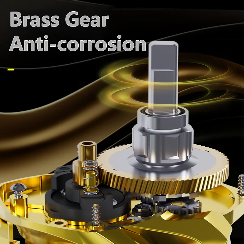 Carrete de pesca Kawa, rueda de tambor fundido, arrastre de 8kg, carrete de fundición de cebo, relación 5 + 1BB, peso 7,2: 1, mango de Metal de 2020g y carrete de agua dulce de mar - imagen 4