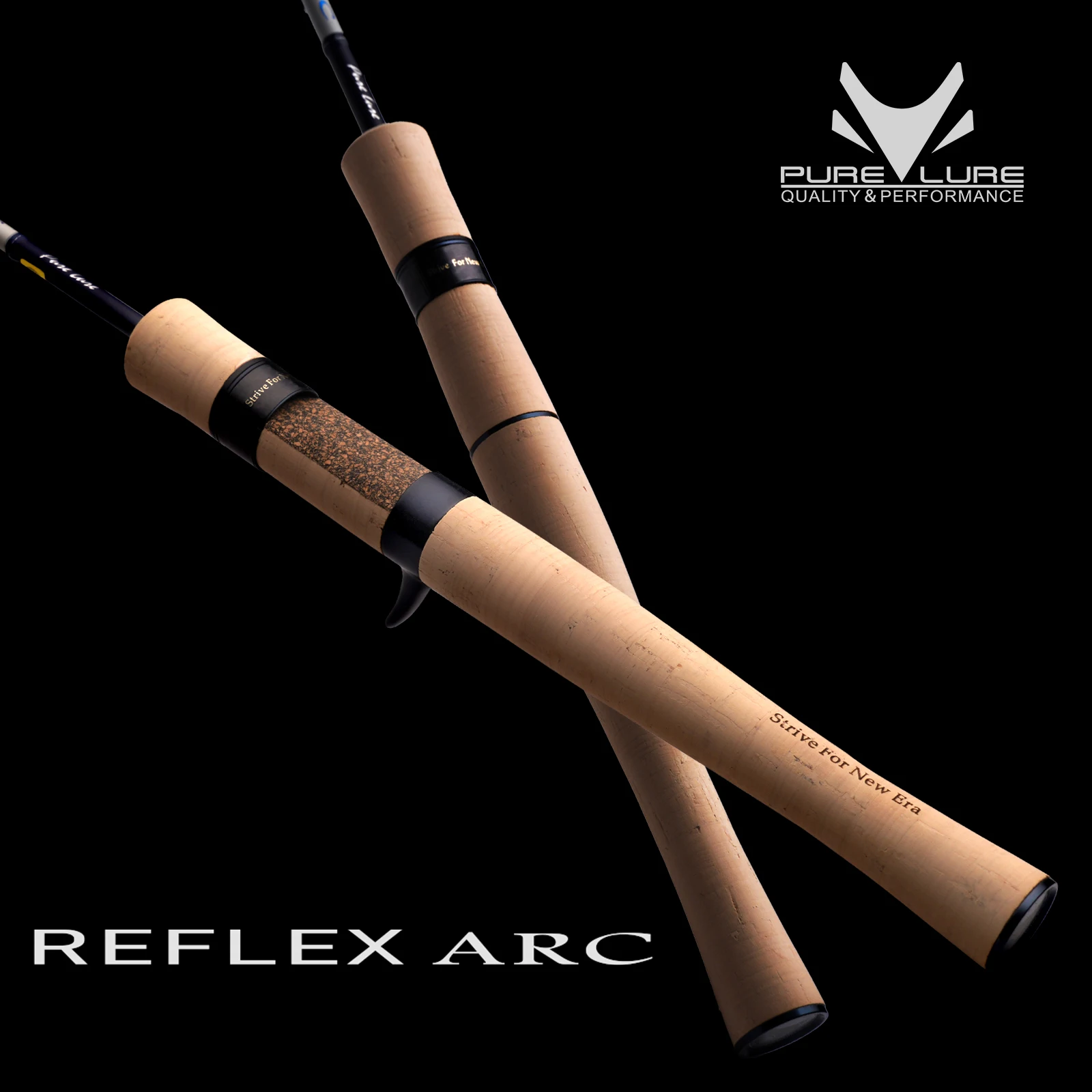 PURELURE REFLEX ARC Flick Cast 0,5-12g BFS varilla 6FT Toray carbono T1100 FUJI SIC anillo carrete de corcho completo asiento trucha perca bajo Pike - imagen 3