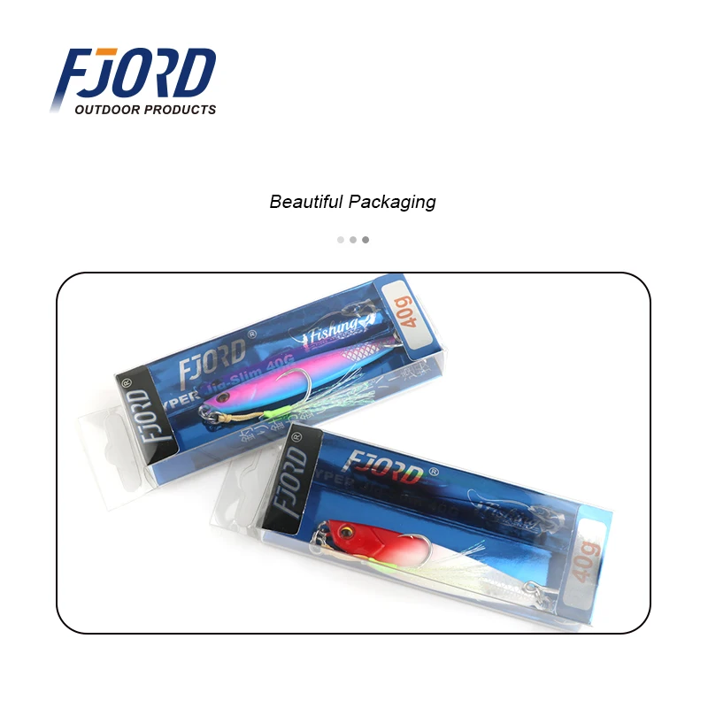 Fjord Slow Jig – Plomada para pesca en mar - imagen 3