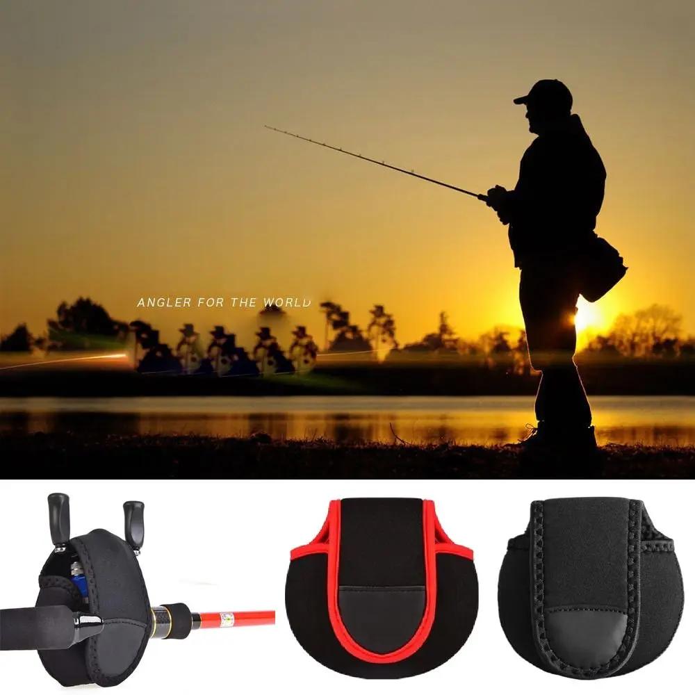 Bolsa protectora para carrete de pesca, funda protectora para rueda de pesca giratoria, accesorios para aparejos - imagen 2