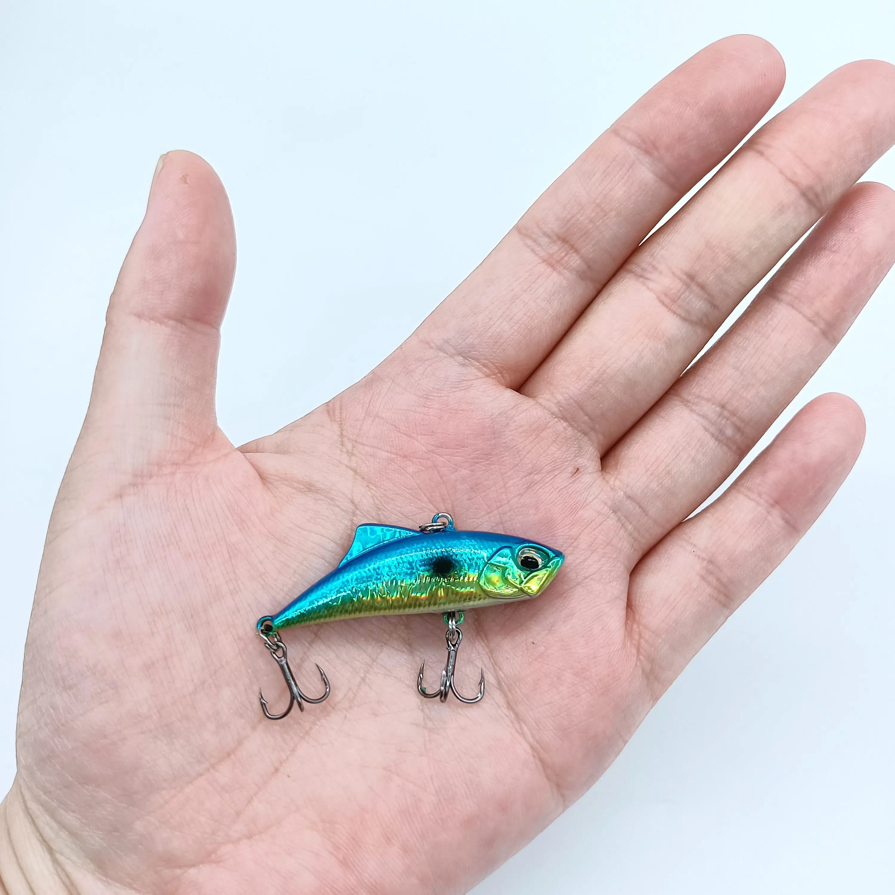 DUODUOYU 1 Uds nuevas Señuelos de pesca VIB hundidos 5,5g/50mm lápiz biónico de plástico cebo duro Crankbait Mini Wobblers aparejos de pesca - imagen 4