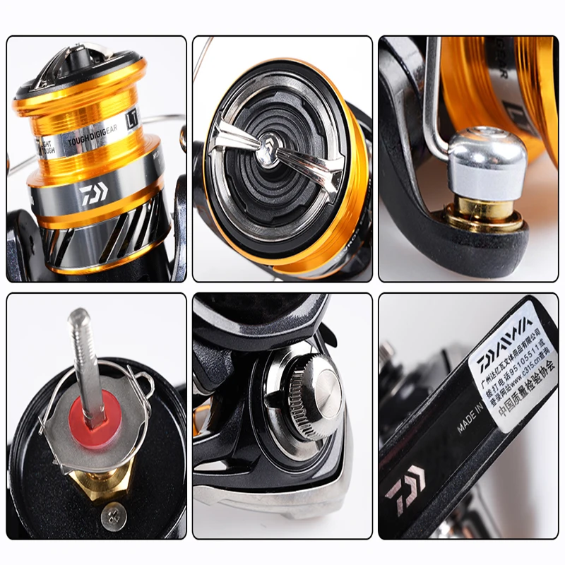 Daiwa-carrete de Pesca giratorio REVROS LT 1000XH 2000XH 2500XH 3000CXH 4000-C para agua salada, LC-ABS, carrete de Pesca de aguas profundas - imagen 3